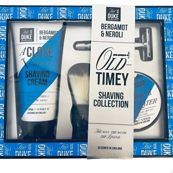 Duke Blue Shaving Collection - Picture 1 of 5